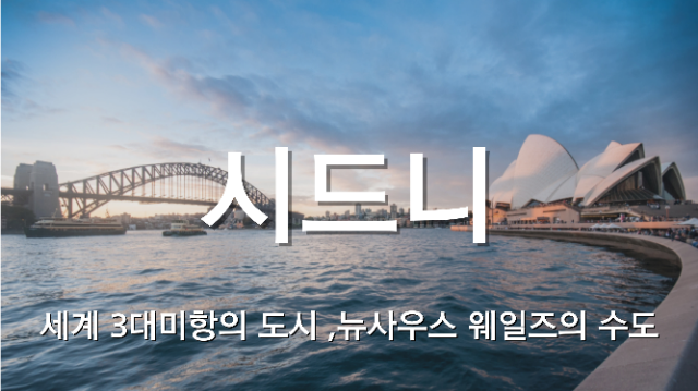 시드니 데이투어 지그재그투어